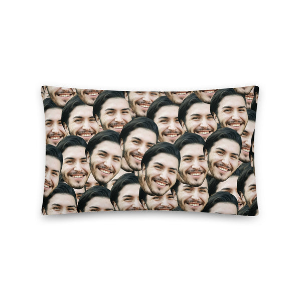 Crazy Faces Pillow