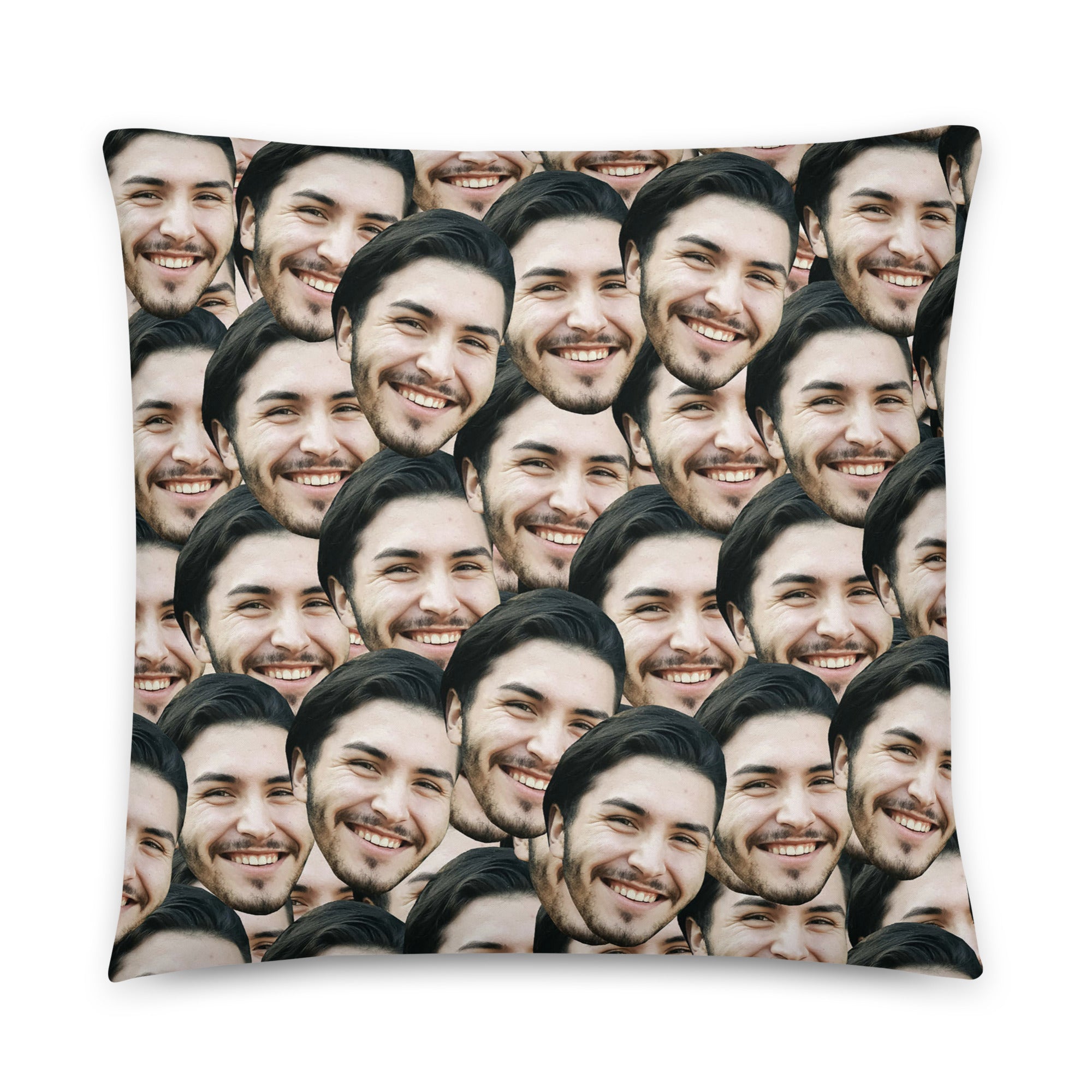 Crazy Faces Pillow