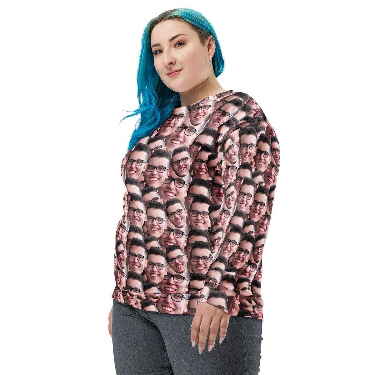 Crazy Faces Unisex Sweatshirt