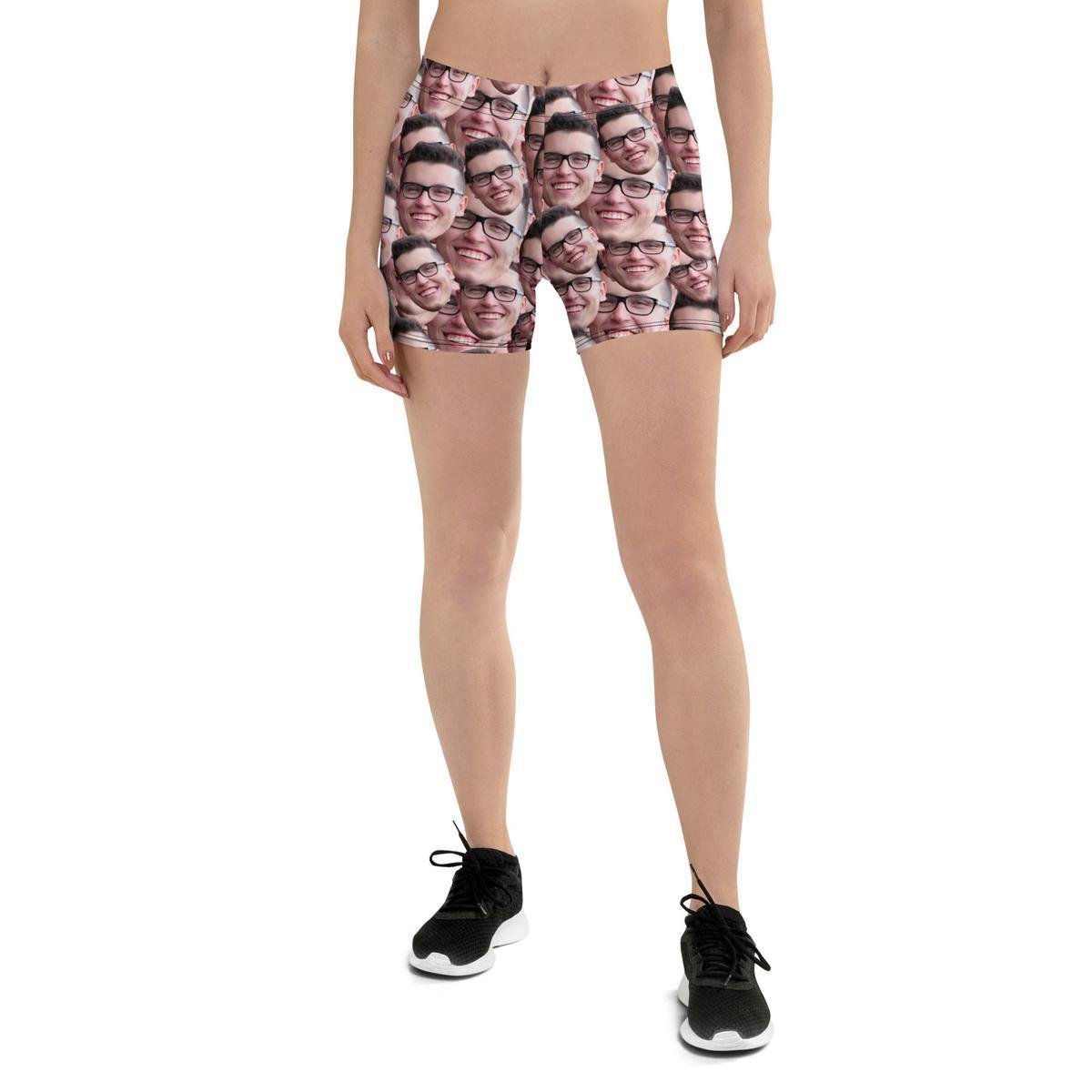  Crazy Faces Women’s Shorts