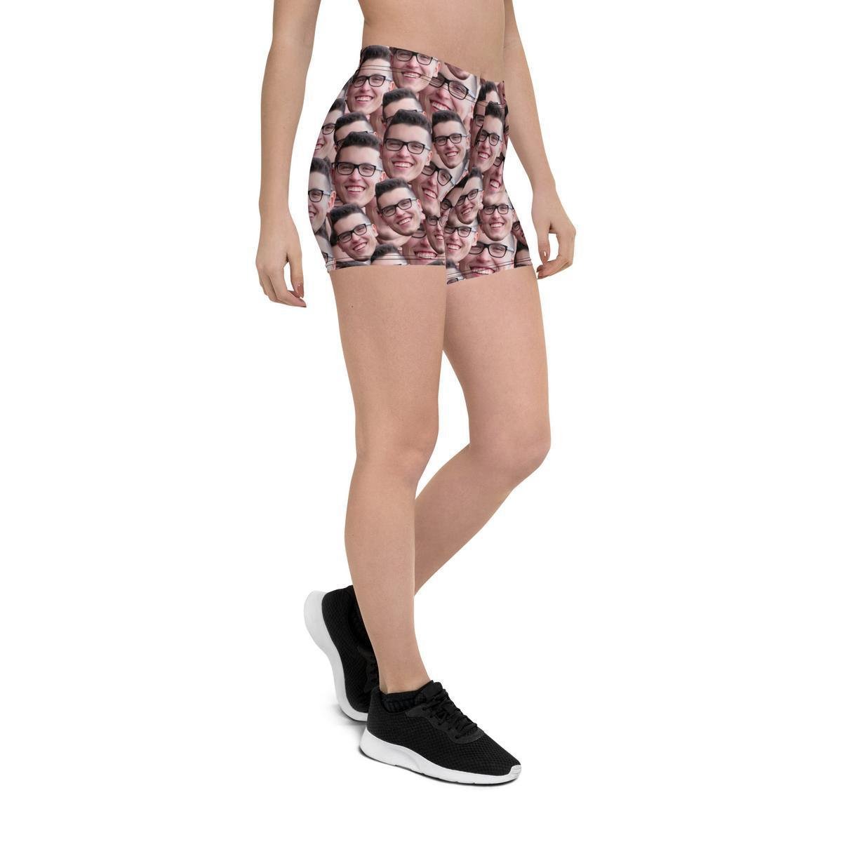 Crazy Faces Women’s Shorts Secondary image