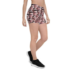  Crazy Faces Women’s Shorts