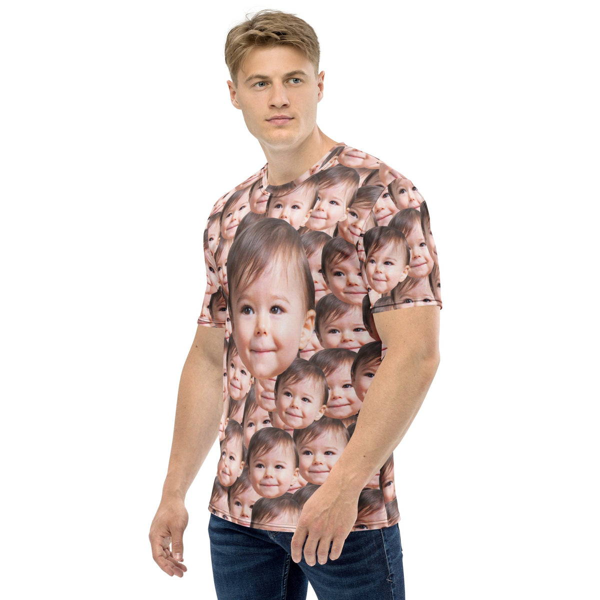 Custom Baby Face All Over Print T-Shirt