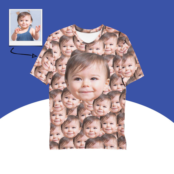 Custom Baby Face All Over Print T-Shirt