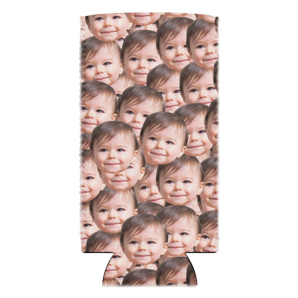 Custom Baby Face Can Cooler