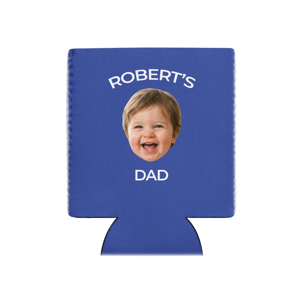 Custom Baby Face Can Cooler For Dad