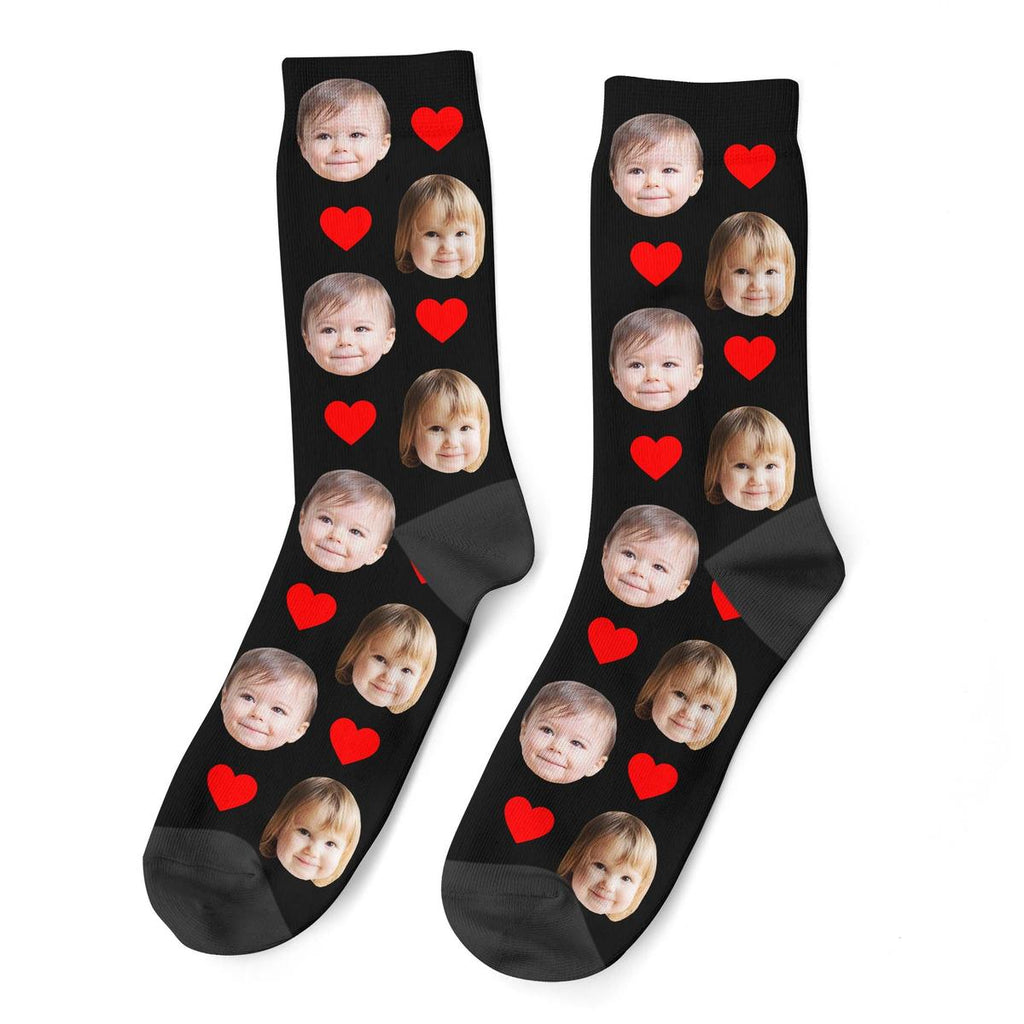 Custom Baby Face Socks Gift for Parents