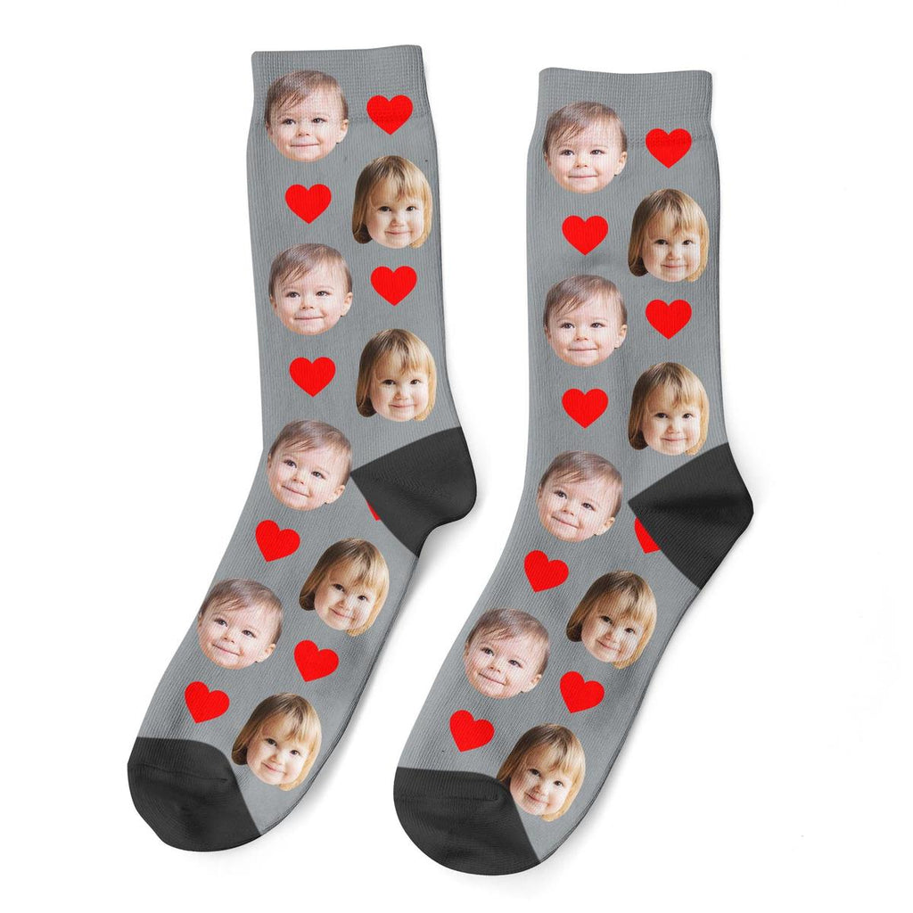 Custom Baby Face Socks Gift for Parents
