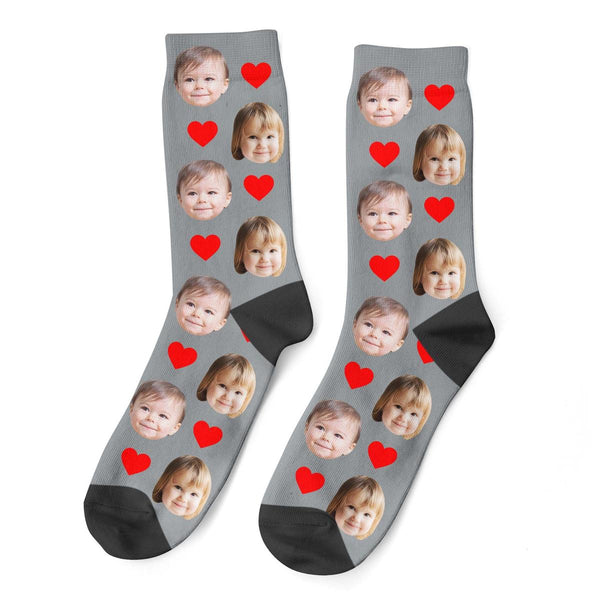 Custom Baby Face Socks Gift for Parents