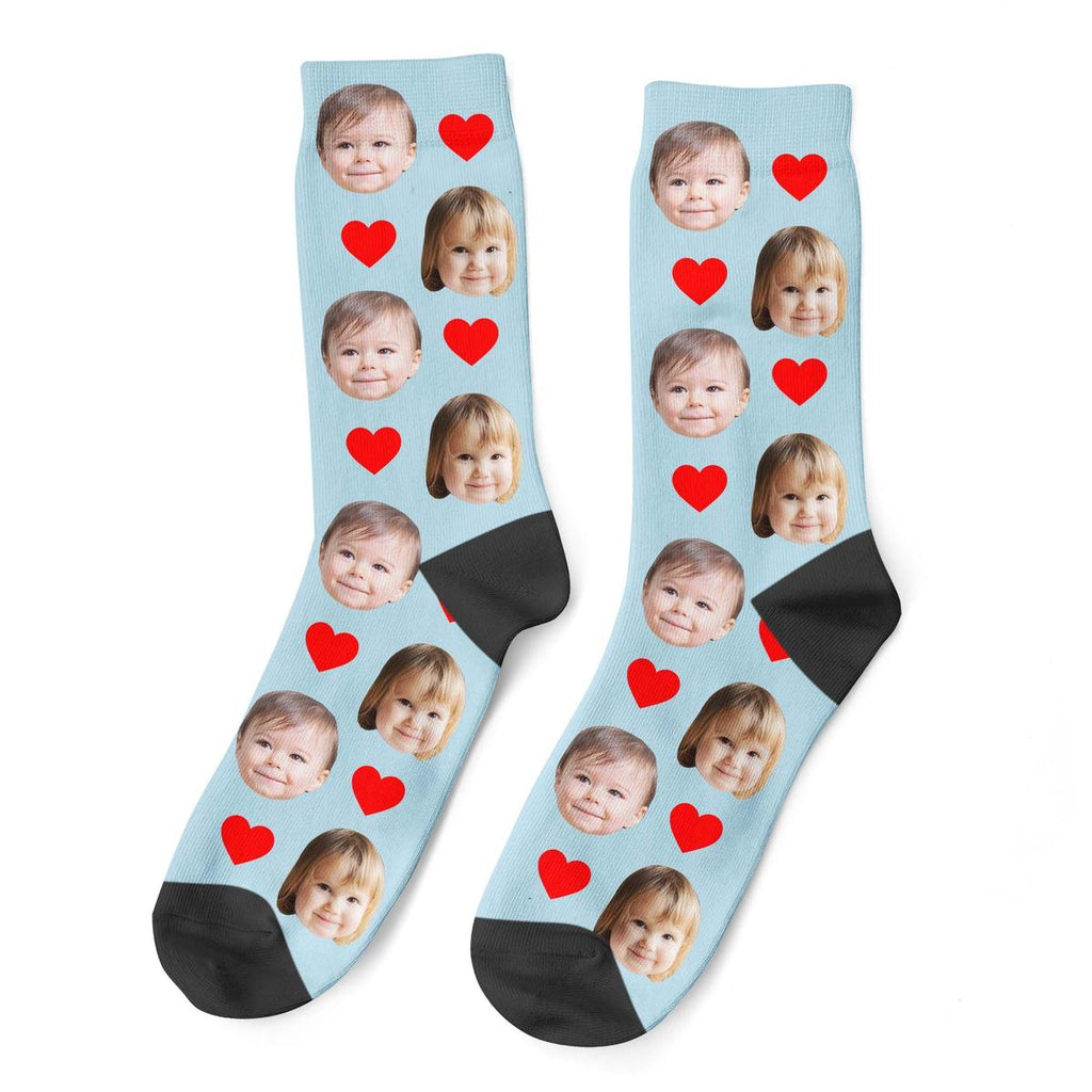 Custom Baby Face Socks Gift for Parents