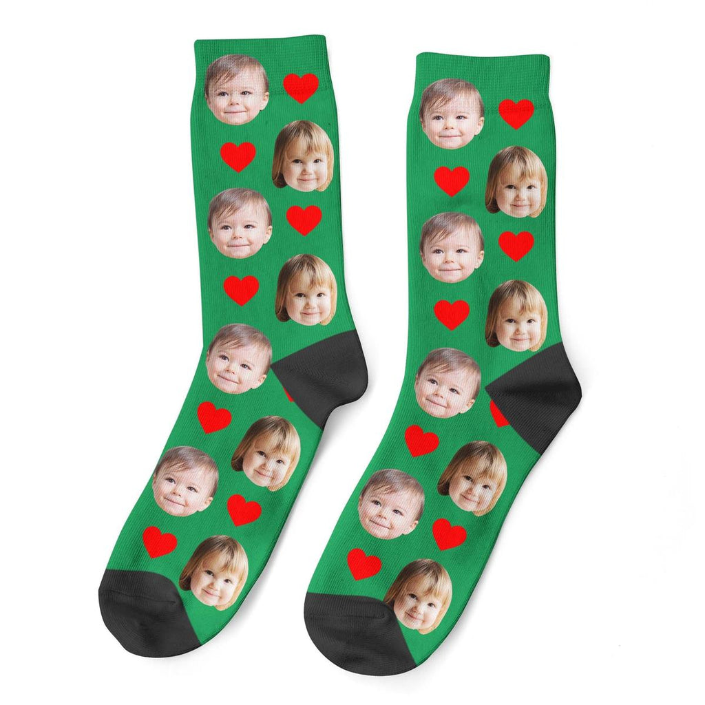 Custom Baby Face Socks Gift for Parents
