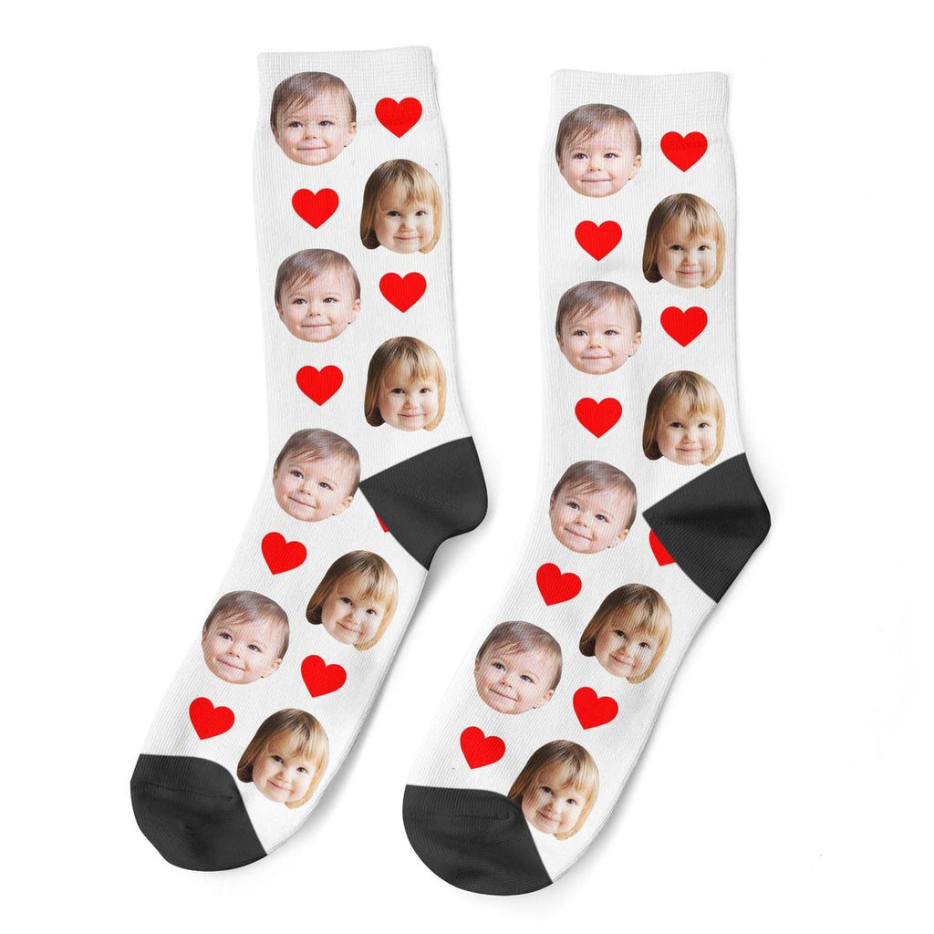 Custom Baby Face Socks Gift for Parents