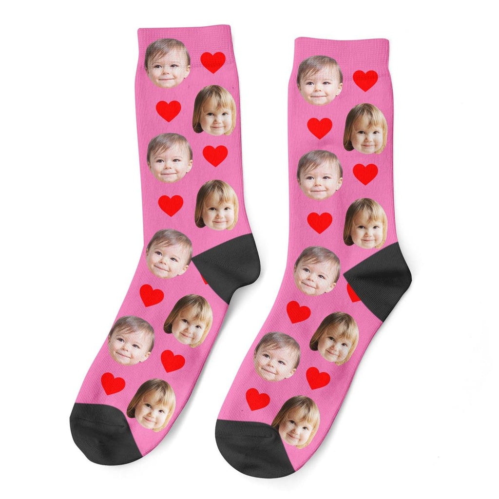 Custom Baby Face Socks Gift for Parents