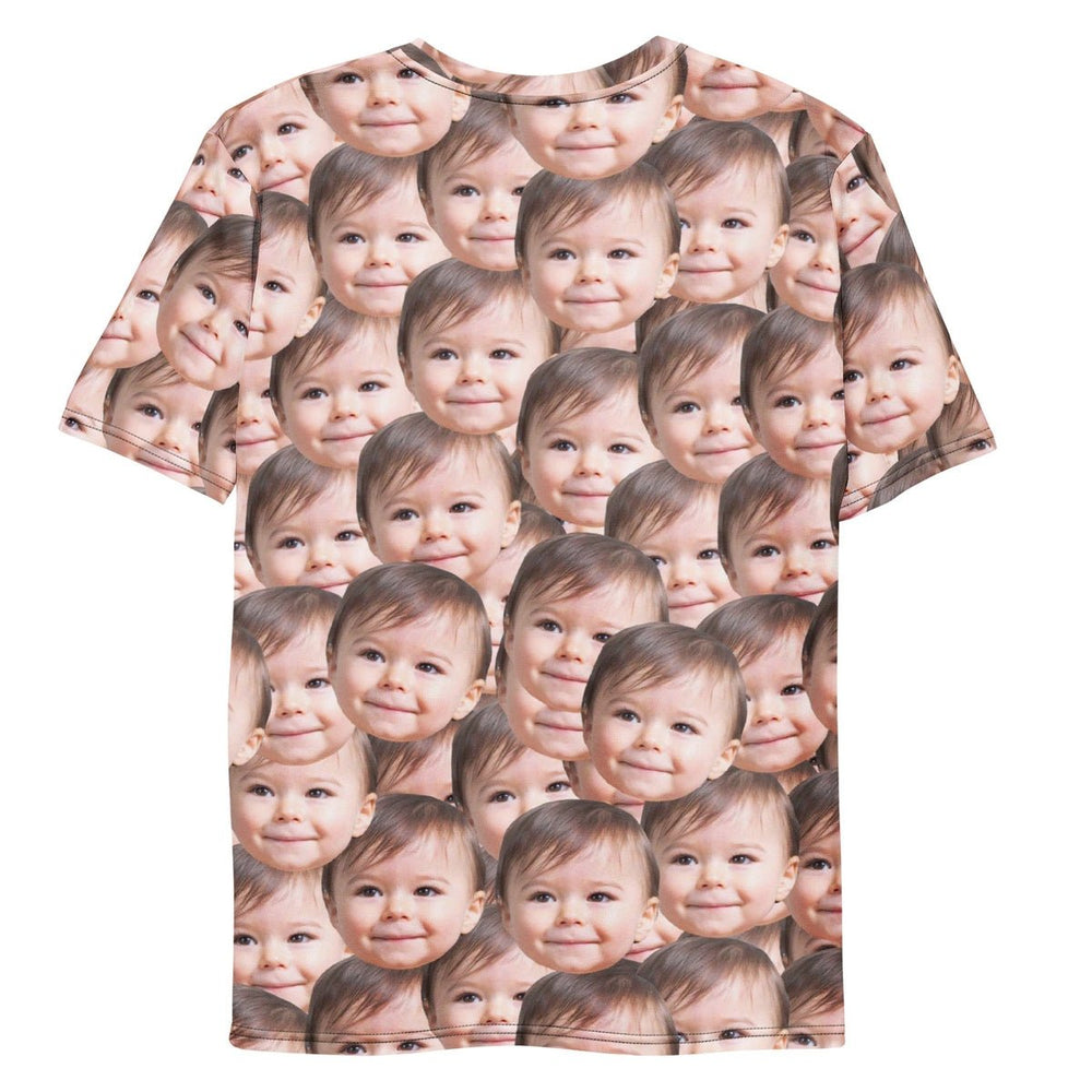 Custom Baby Face T-shirt For Parents