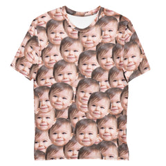 Custom Baby Face T-shirt For Parents