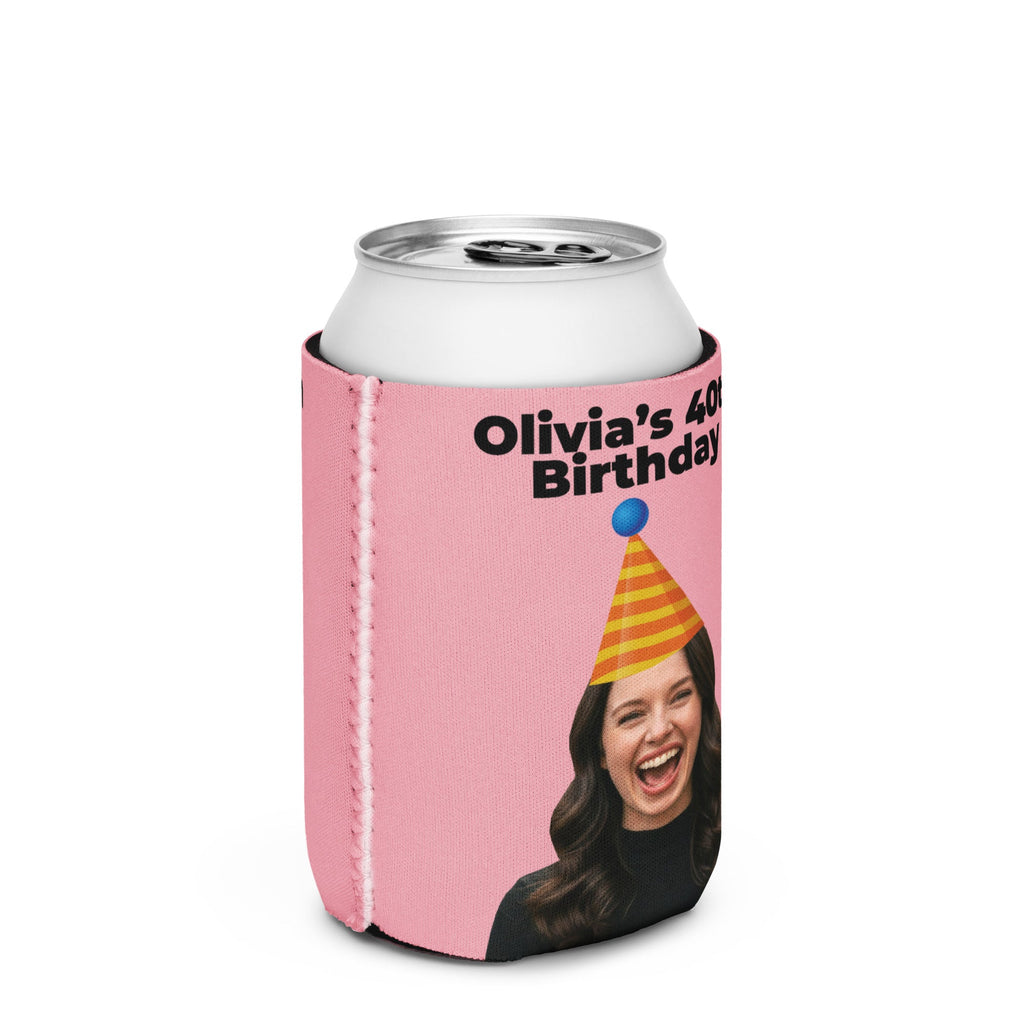 Custom Birthday Party Can Cooler