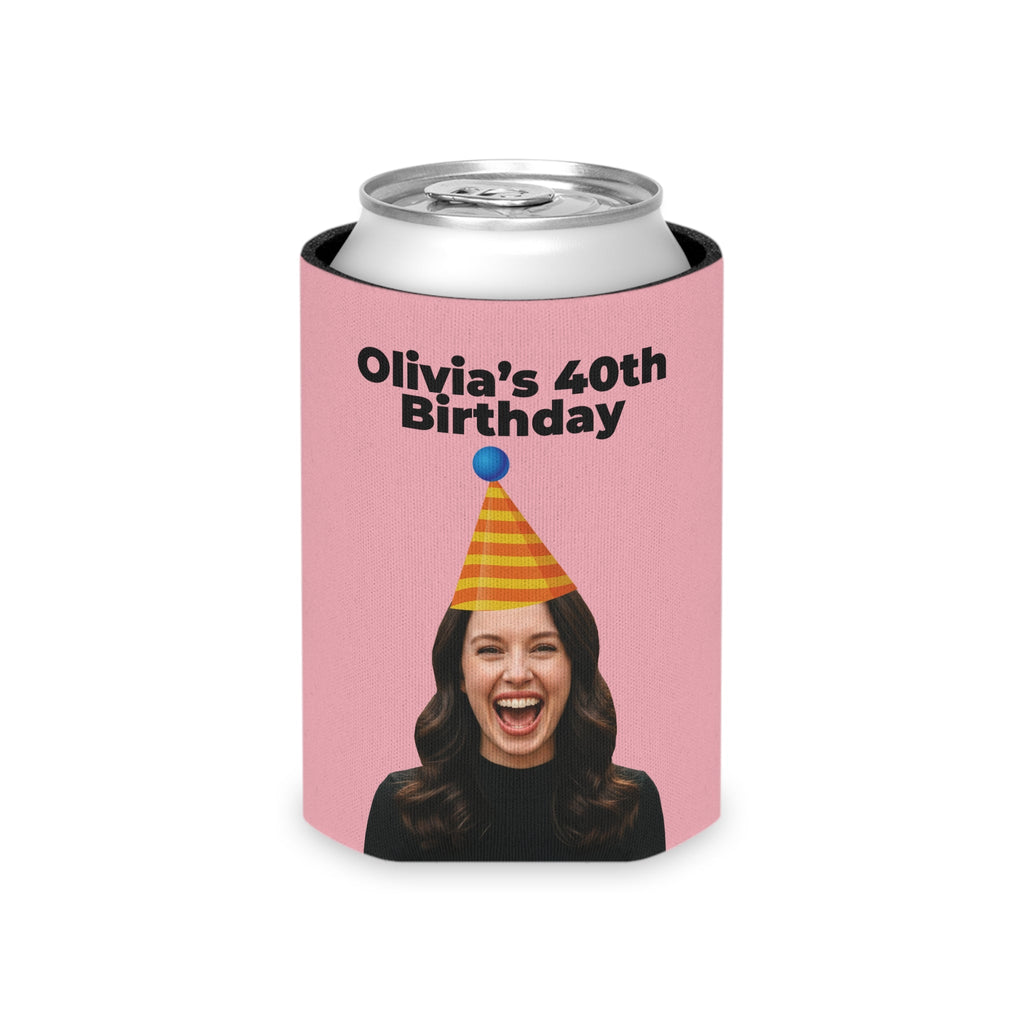 Custom Birthday Party Can Cooler