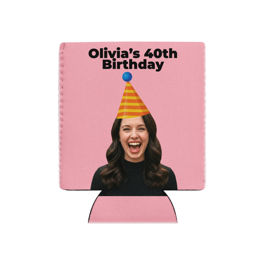 Custom Birthday Party Can Cooler