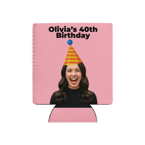 Custom Birthday Party Can Cooler