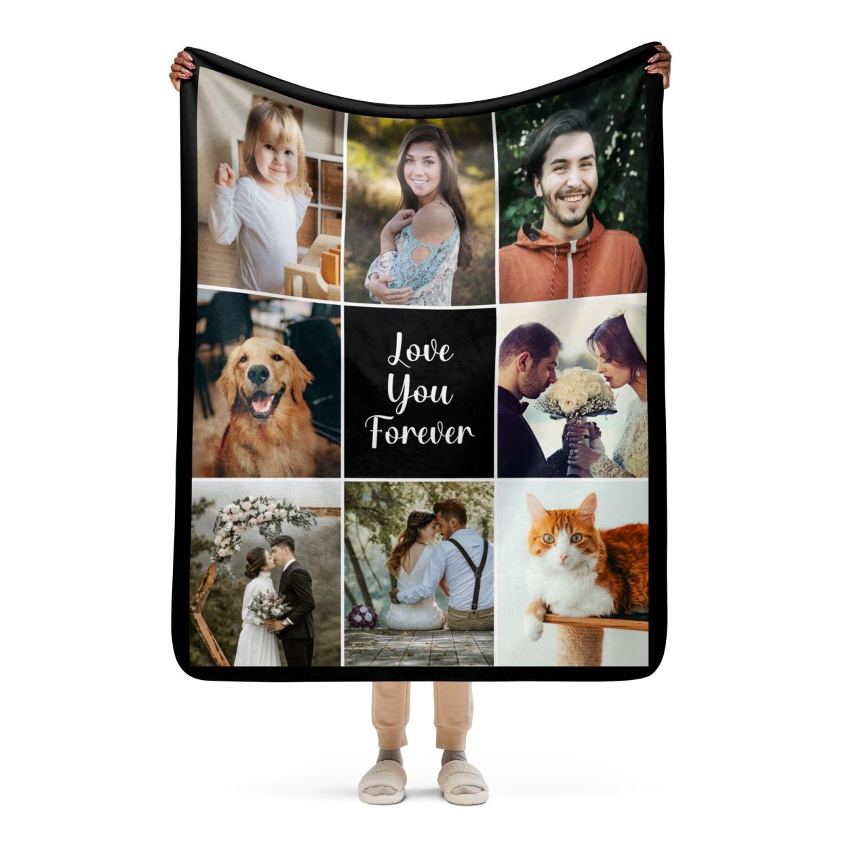 Custom Blanket With Photos Secondary image
