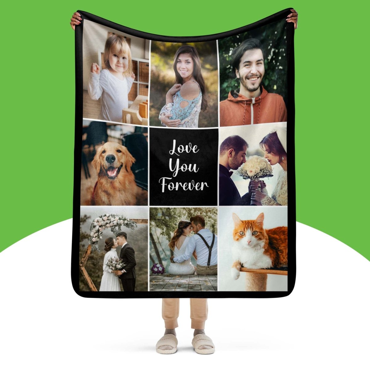 Custom Blanket With Photos Main image