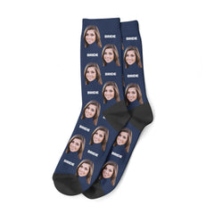 Custom Bride Socks