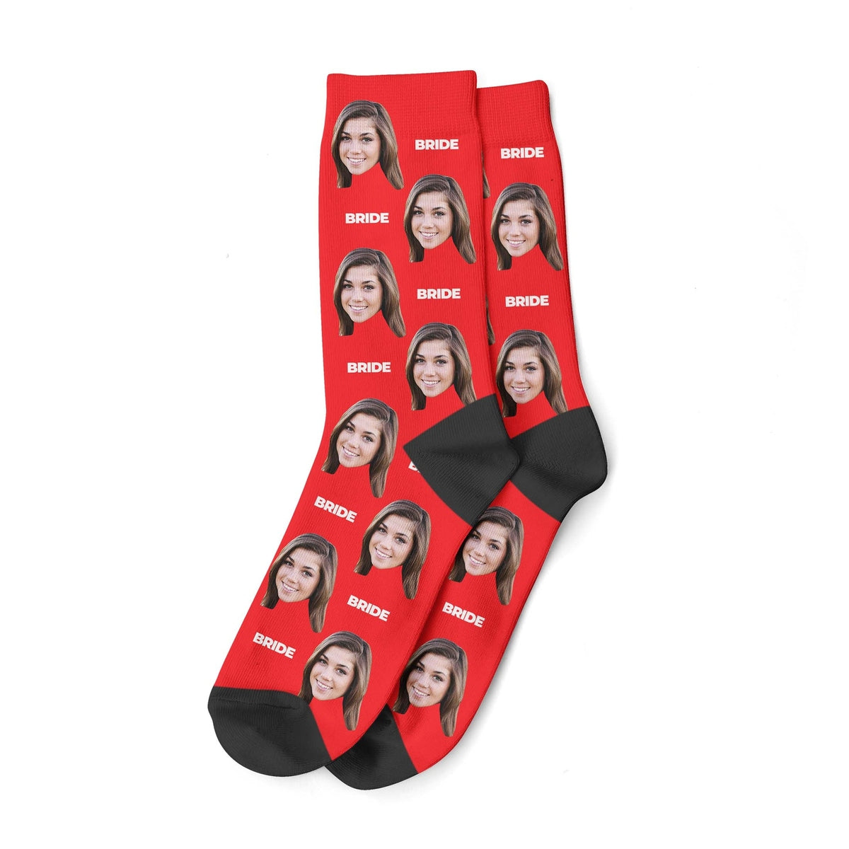 Custom Bride Socks