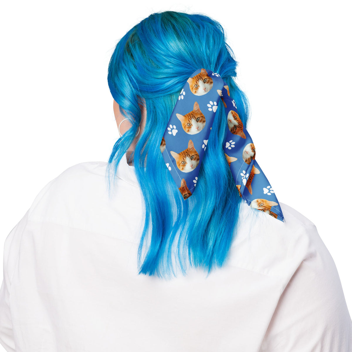 Custom Cat Face Bandana
