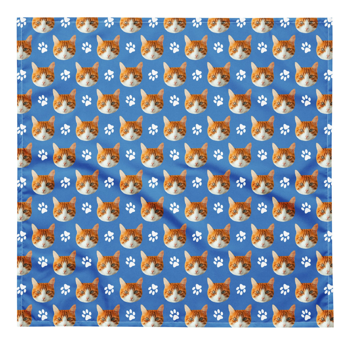 Custom Cat Face Bandana