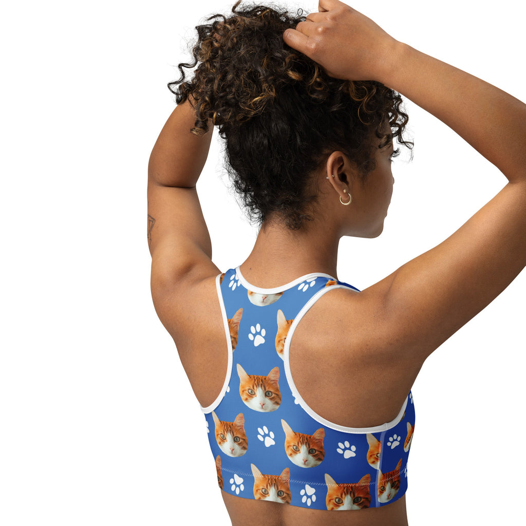 Custom Cat Face Bra