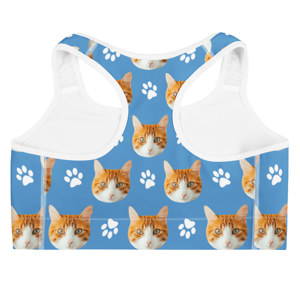 Custom Cat Face Bra