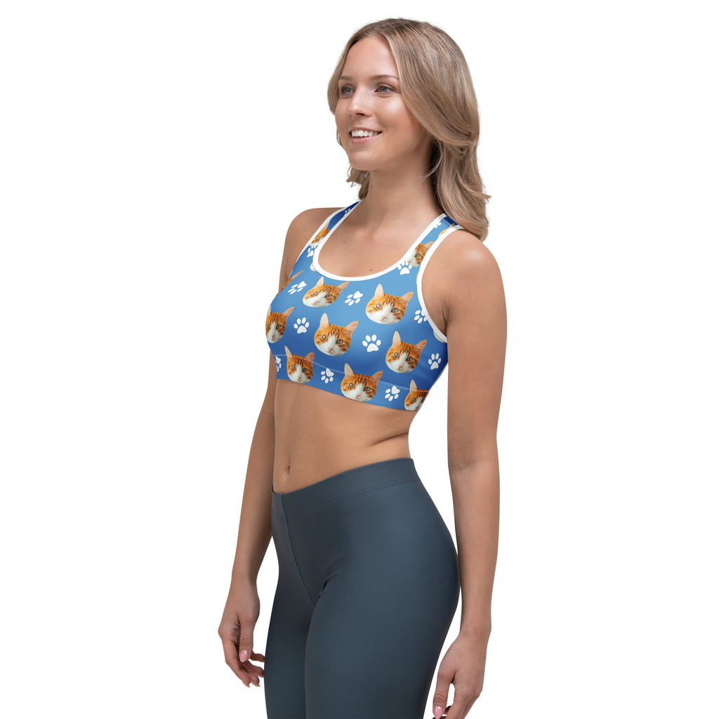 Custom Cat Face Bra
