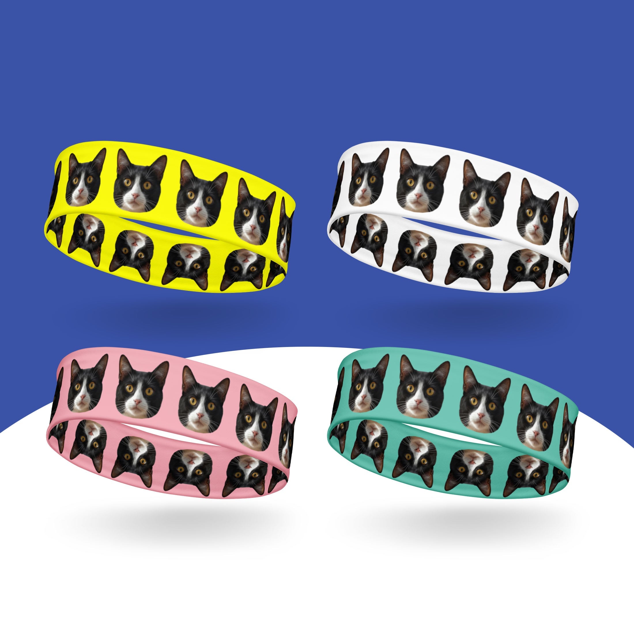 Custom Cat Face Headband Secondary image