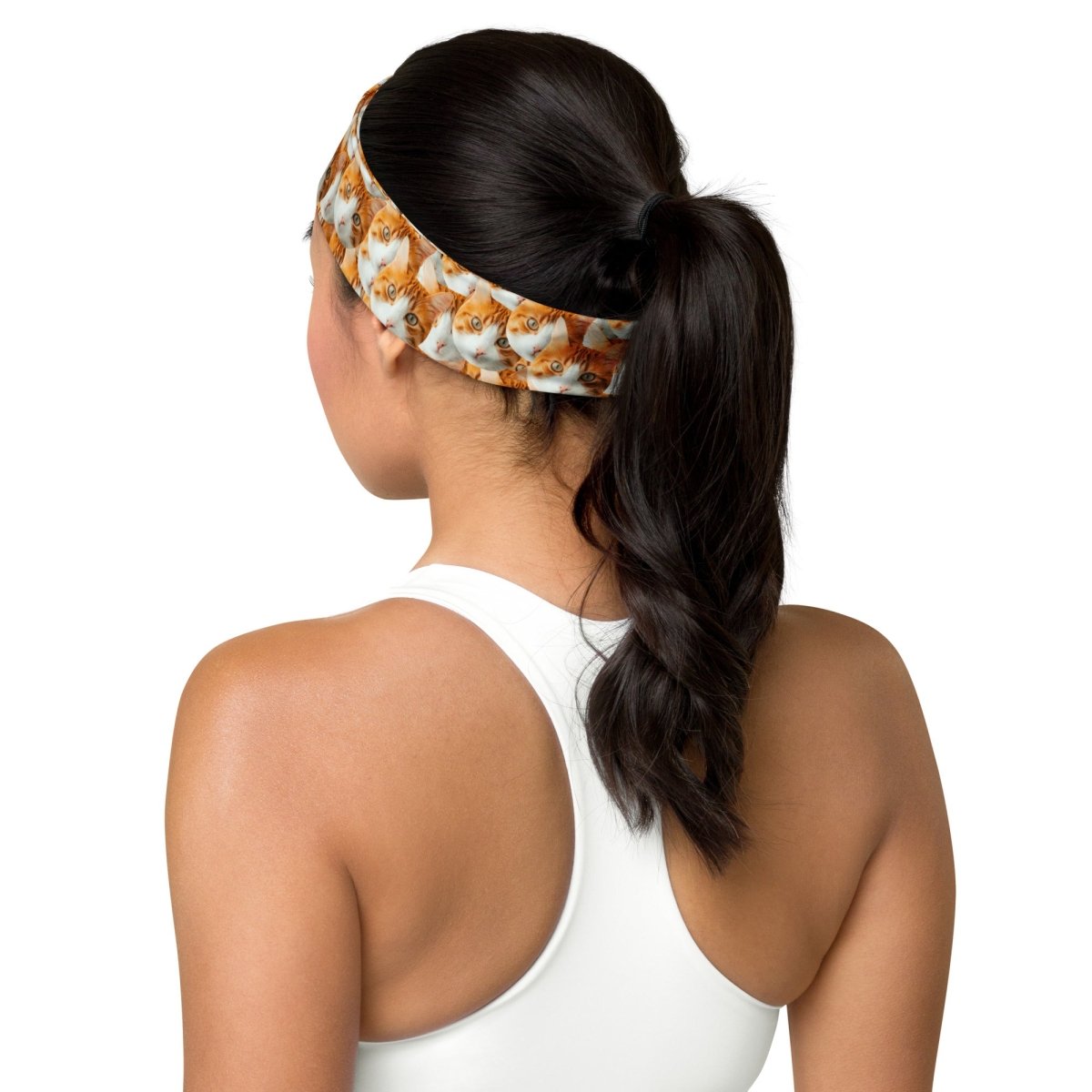 Custom Cat Face Headband