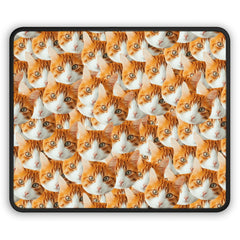 Custom Cat Face Mouse Pad Personalized Gift For Cat Lovers