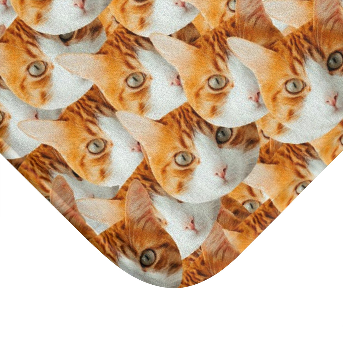 Custom Cat Faces Bath Mat