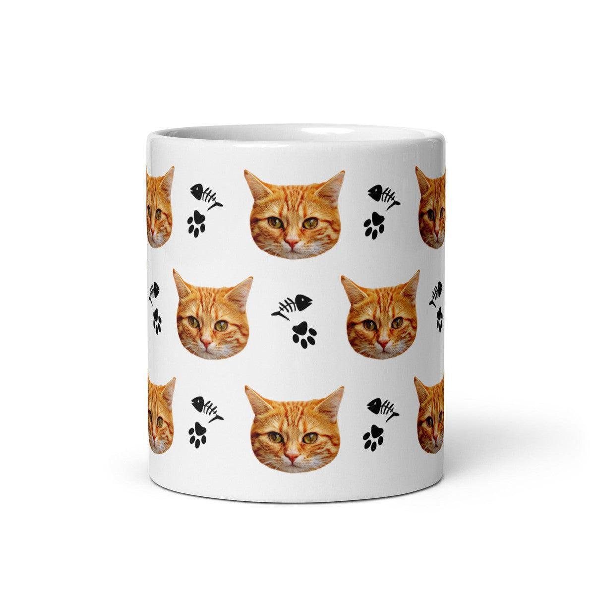 Custom Cat Face Mug Secondary image