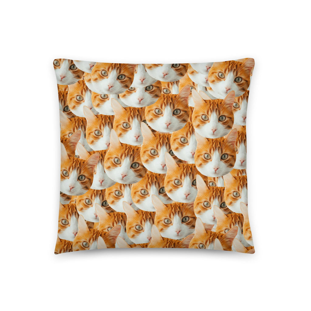 Custom Cat Faces Pillow