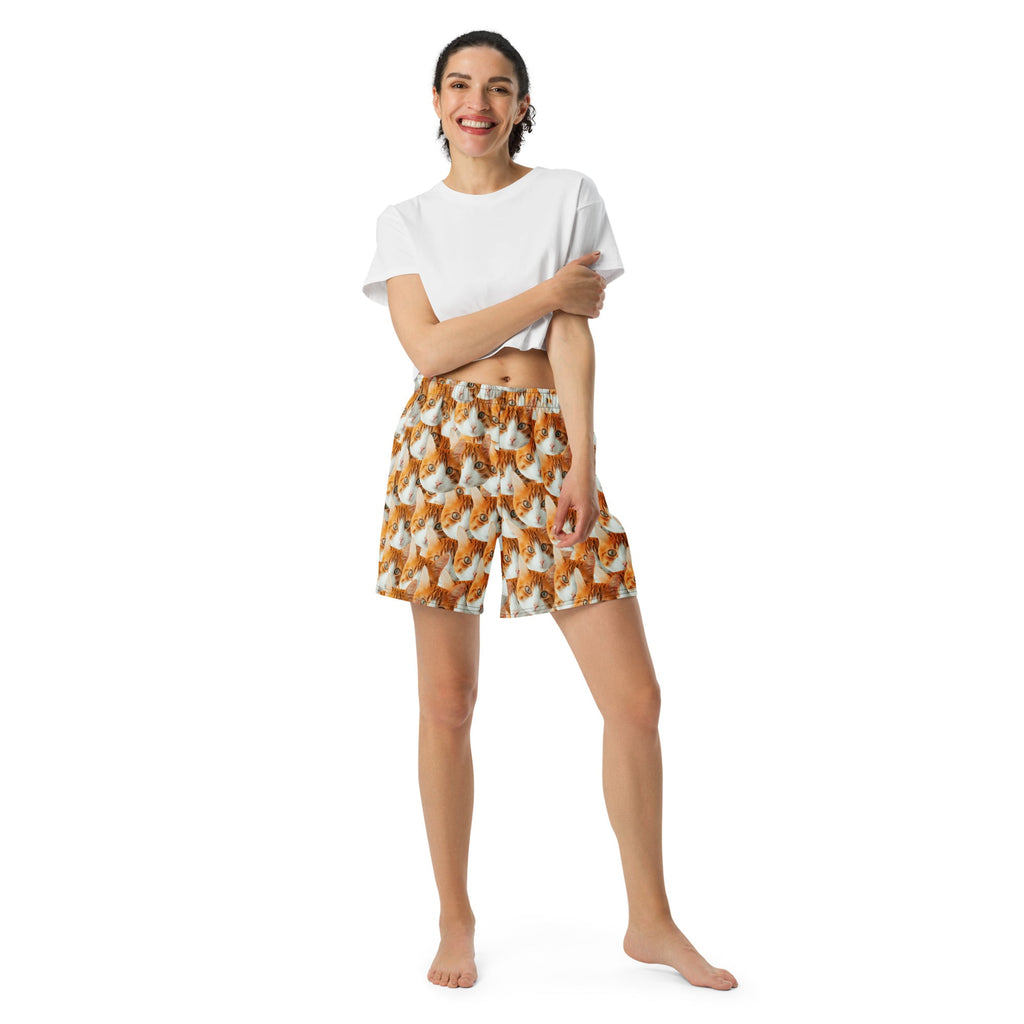 Custom Cat Faces Shorts