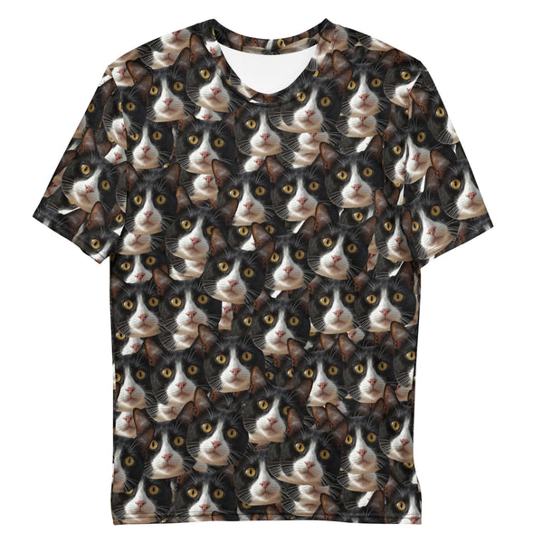 Custom Cat Faces T-shirt