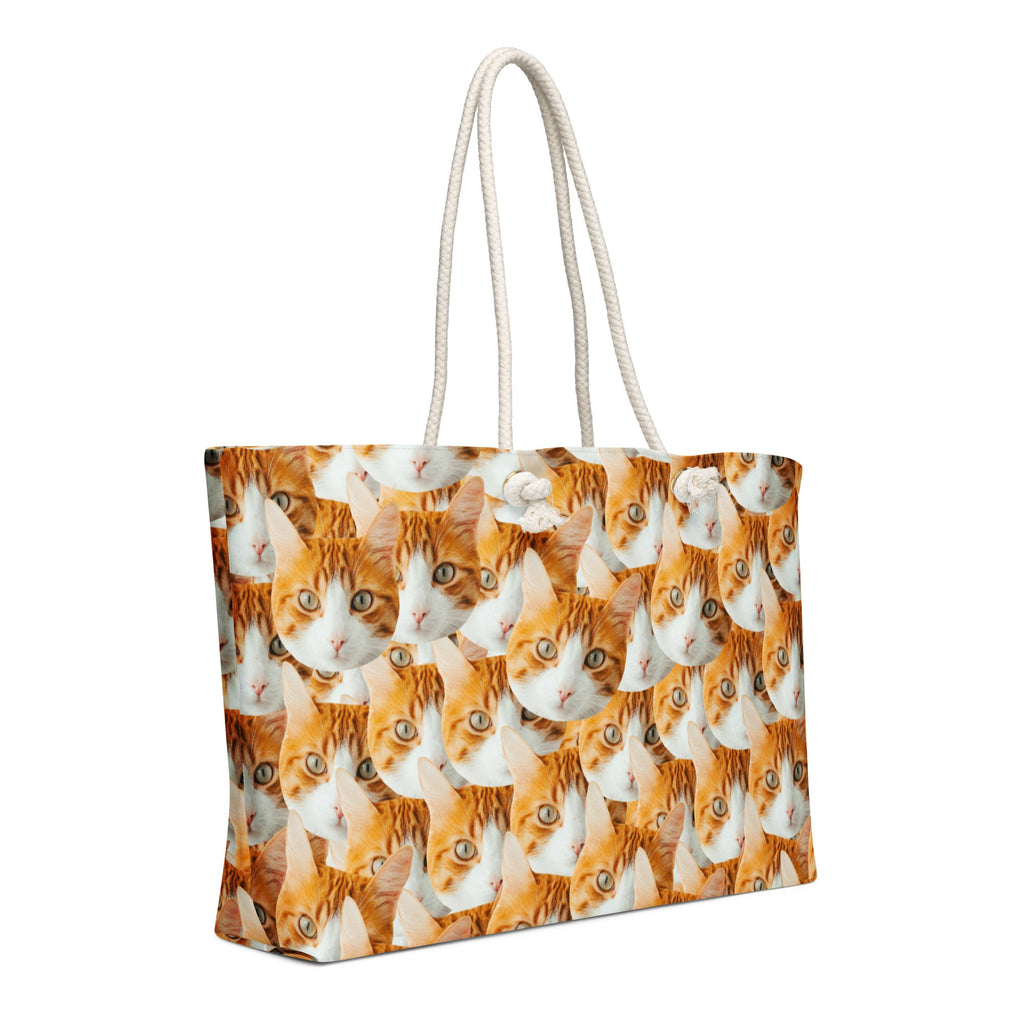Custom Cat Faces Weekender Bag