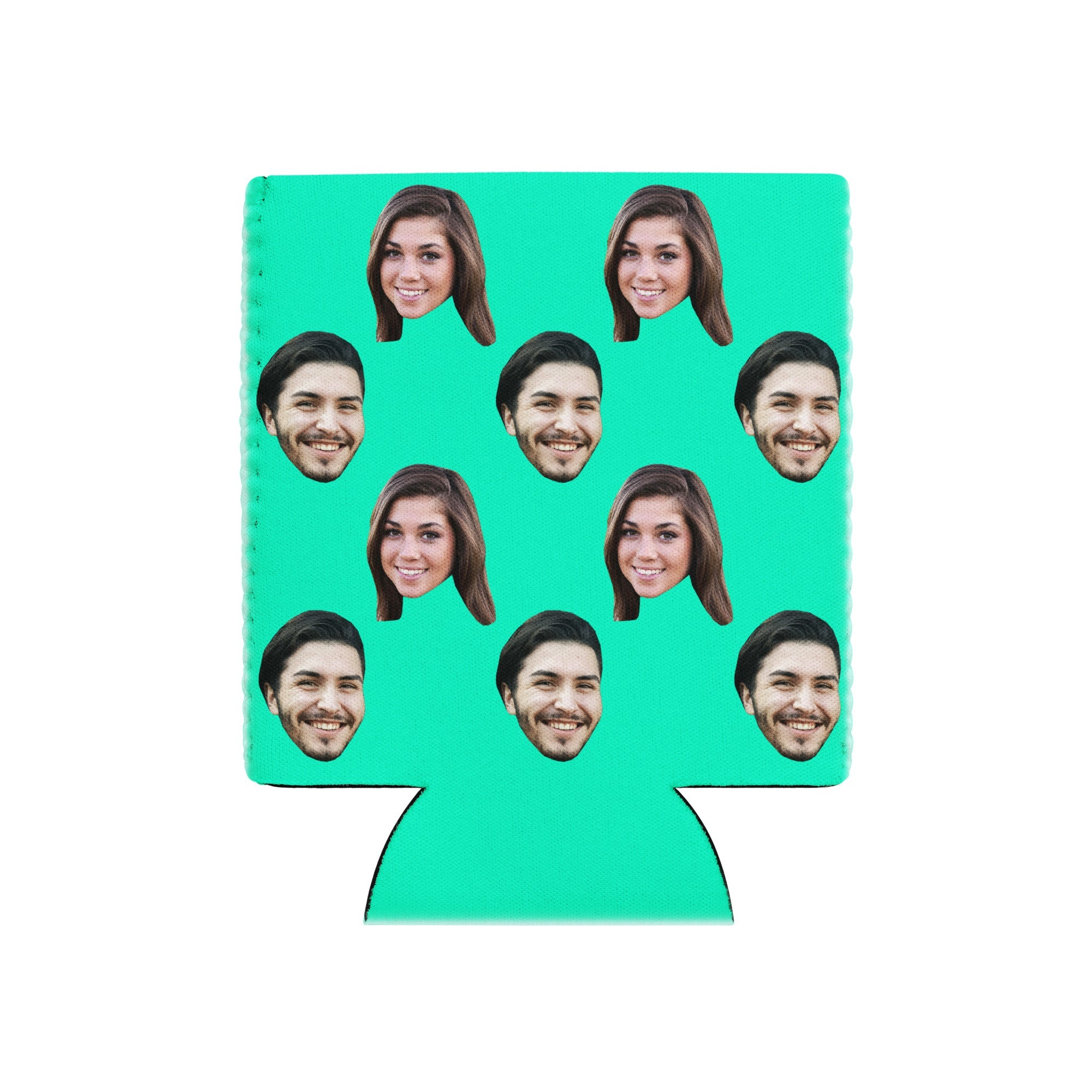 Custom Couple Faces Can Cooler Secondary image