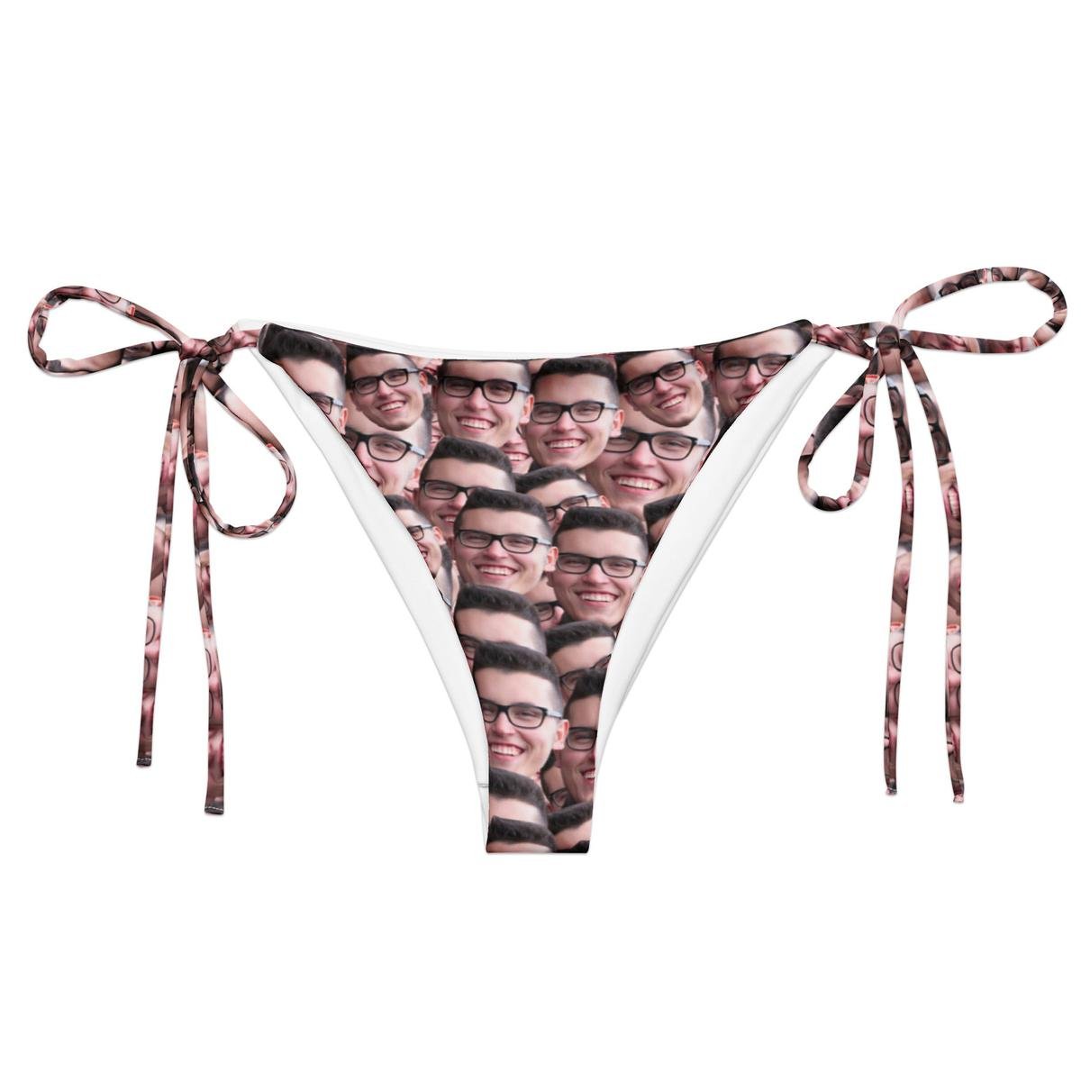 Custom Crazy Faces Bikini Bottom Main image