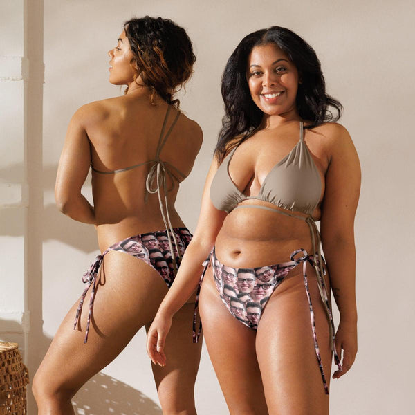 Custom Crazy Faces Bikini Bottom