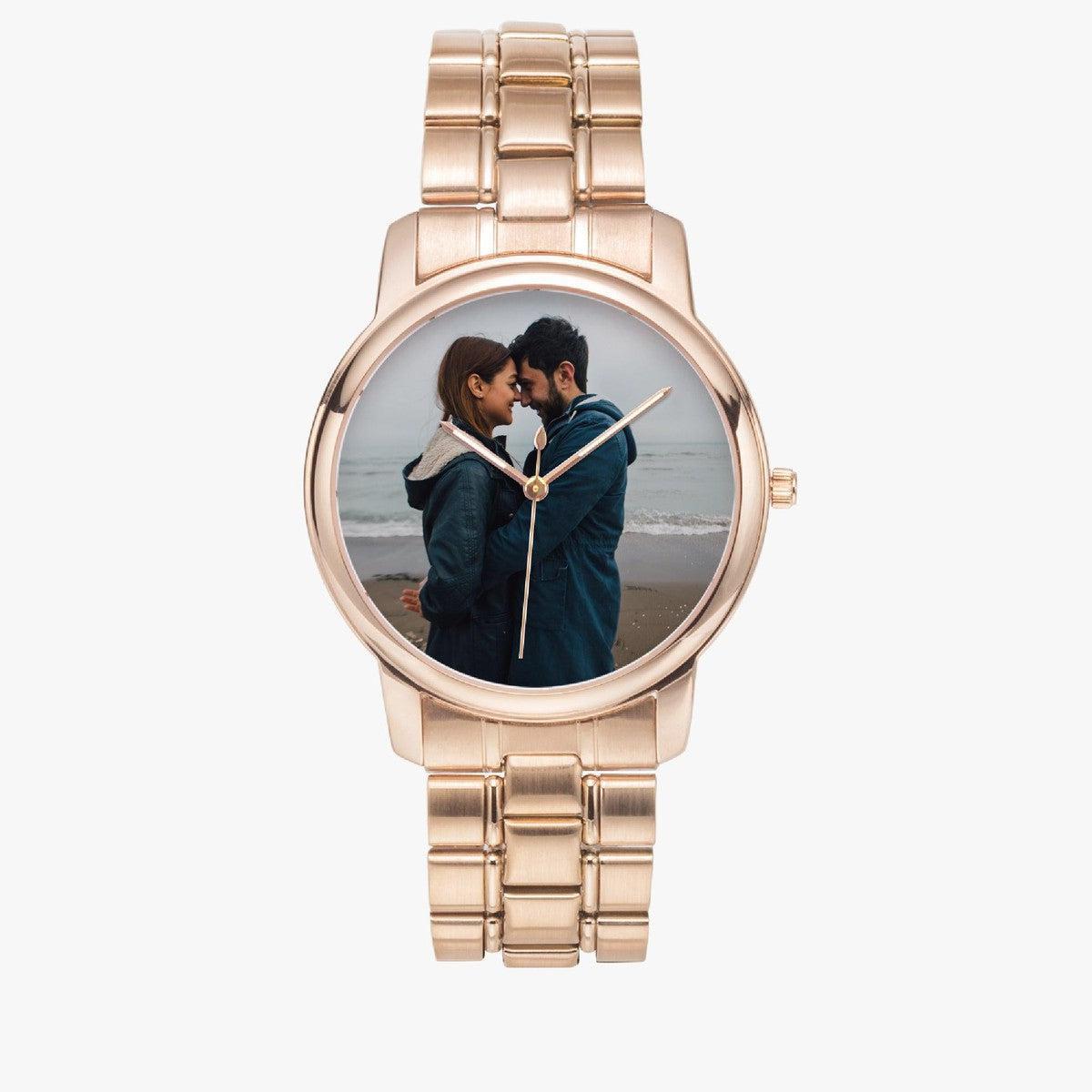 Custom Designed Rose Gold Watch Main image