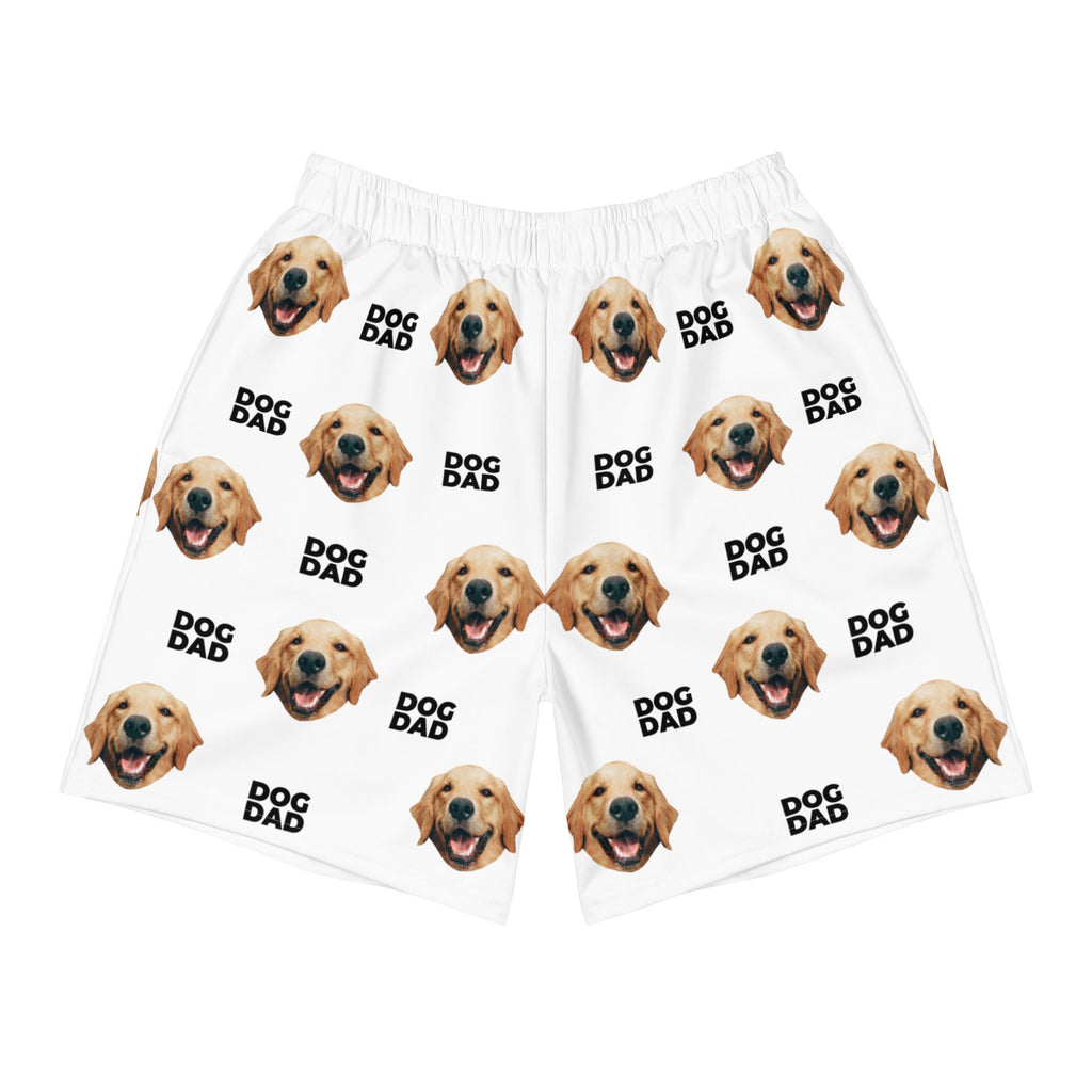 Custom Dog Dad Face Shorts
