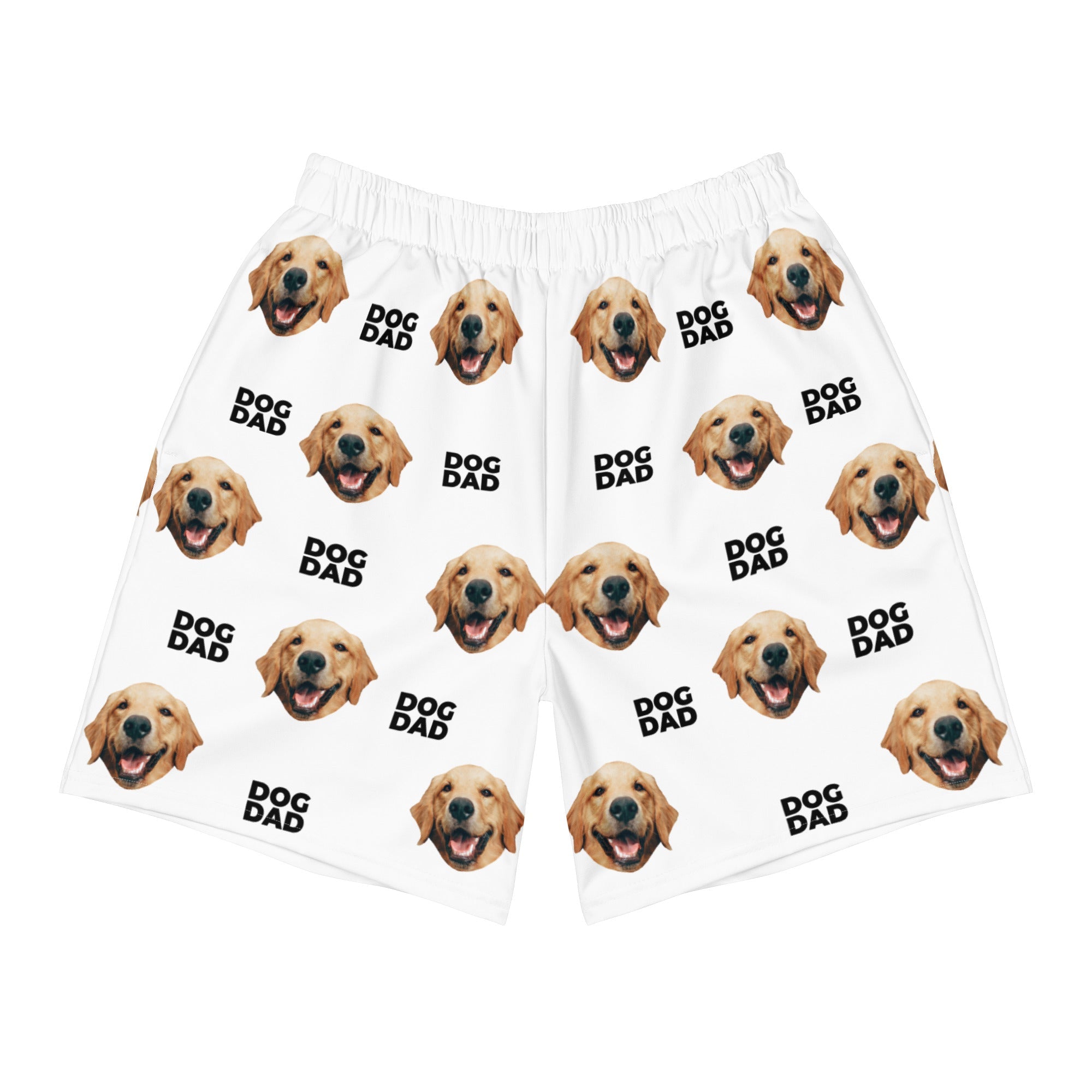 Custom Dog Dad Face Shorts
