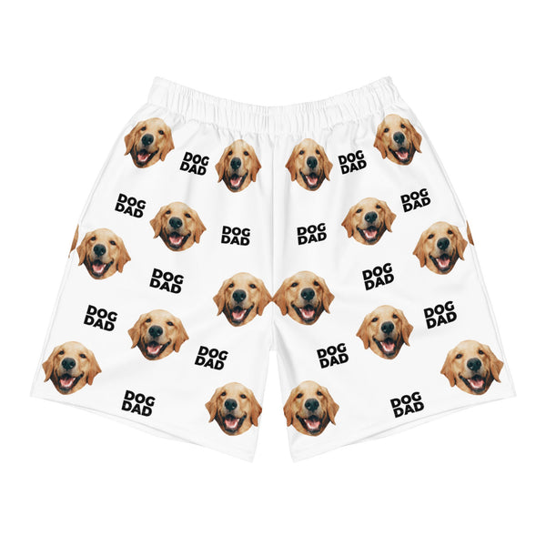 Custom Dog Dad Face Shorts