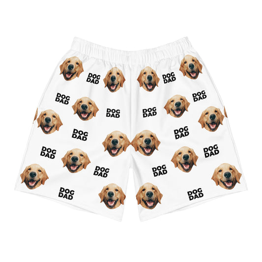 Custom Dog Dad Face Shorts