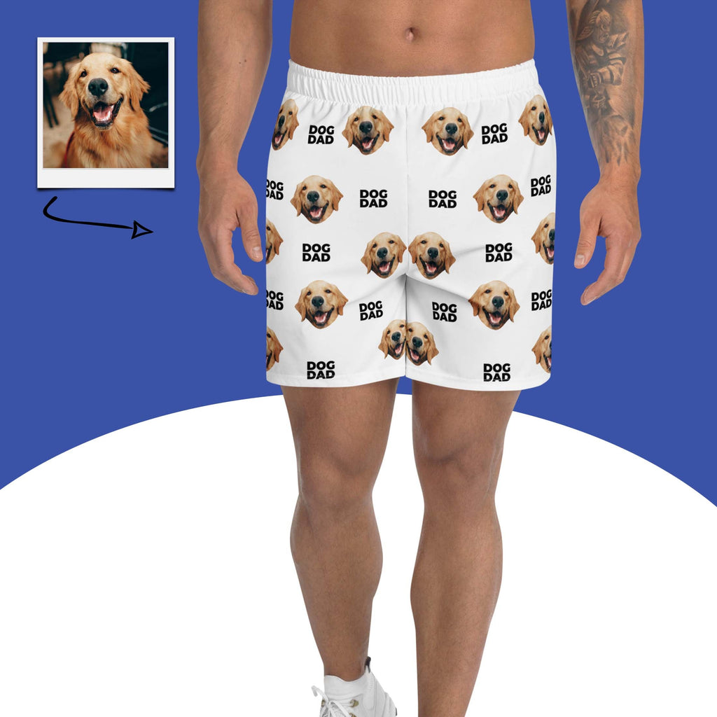 Custom Dog Dad Face Shorts
